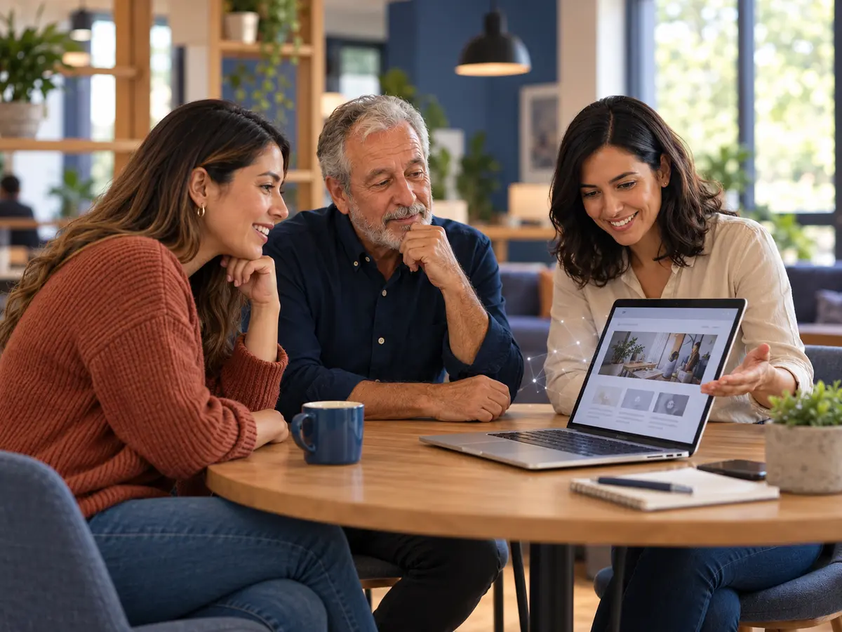 Asesoría humana de Webservicios para publicar una página creada con IA